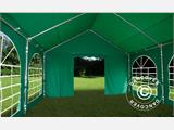 Partytent UNICO 4x4m, Donkergroen