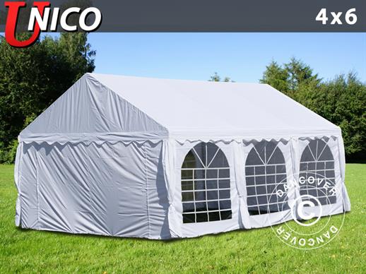 Tenda para festas UNICO 4x6m, Branco