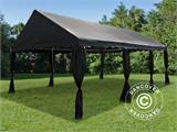 Tenda para festas UNICO 4x6m, Preto