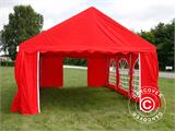 Šator za zabave UNICO 4x6m, Crvena