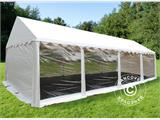 Tenda para festas Original 4x8m PVC,  Panorama, Branco