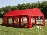 Carpas para fiestas UNICO 4x8m, Rojo