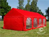 Tenda para festas UNICO 4x8m, Vermelho