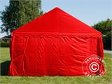 Carpas para fiestas UNICO 4x8m, Rojo