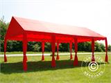 Tenda para festas UNICO 4x8m, Vermelho