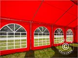 Partyzelt UNICO 4x8m, Rot