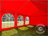 Carpas para fiestas UNICO 4x8m, Rojo