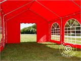 Carpas para fiestas UNICO 4x8m, Rojo