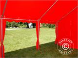 Carpas para fiestas UNICO 4x8m, Rojo