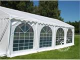 Tente de réception SEMI PRO Plus 4x8m PVC, Blanc