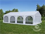 Tente de réception UNICO 5x8m, Blanc Tente de réception UNICO 5x8m, Blanc