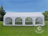 Tente de réception UNICO 5x8m, Blanc Tente de réception UNICO 5x8m, Blanc
