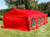 Partyzelt UNICO 5x8m, Rot