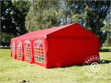 Tenda para festas UNICO 5x8m, Vermelho