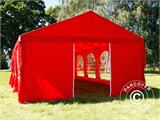 Tenda para festas UNICO 5x8m, Vermelho