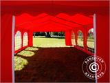 Tenda para festas UNICO 5x8m, Vermelho