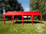 Tenda para festas UNICO 5x8m, Vermelho