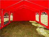 Tenda para festas UNICO 5x8m, Vermelho