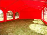 Tenda para festas UNICO 5x8m, Vermelho