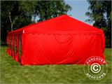 Tenda para festas UNICO 5x10m, Vermelho