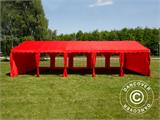 Tenda para festas UNICO 5x10m, Vermelho