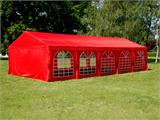 Partyzelt UNICO 5x10m, Rot