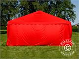 Tenda para festas UNICO 5x10m, Vermelho