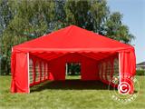 Tenda para festas UNICO 5x10m, Vermelho