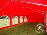 Partytent UNICO 5x10m, Rood