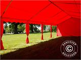 Tenda para festas UNICO 5x10m, Vermelho