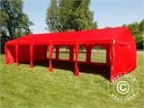 Tenda para festas UNICO 5x10m, Vermelho