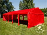 Carpas para fiestas UNICO 5x10m, Rojo