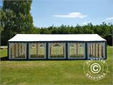 Marquee Exclusive 6x10 m PVC, Grey/White