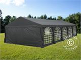 Partyzelt UNICO 6x12m, Schwarz