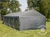 Tente de réception UNICO 6x12m, Gris foncé Tente de réception UNICO 6x12m, Gris foncé