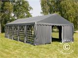 Partyzelt UNICO 6x12m, Dunkelgrau