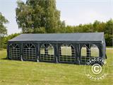 Partyzelt UNICO 6x12m, Dunkelgrau