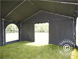 Tendone per feste UNICO 6x12m, Grigio scuro