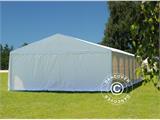 Tenda para festas, SEMI PRO Plus CombiTents® 6x14m, 5-em-1, Branco