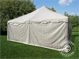 Pole tent 6x12m PVC, Bianco