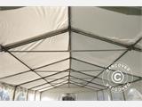 Tenda para festas, SEMI PRO Plus CombiTents® 8x16 (2,6)m 6-em-1, Branco