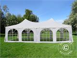 Tendone per feste Pagoda 4x8m, Bianco