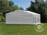 Solution SmartPack 2 en 1: Tente de réception Original 5x10m, Blanc/tonnelle 3x3m, sable