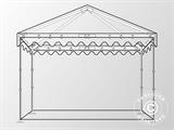 SmartPack 2-in-1 solution: Marquee Exclusive 6x12 m, White/Gazebo 4x4 m, Sand