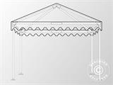 SmartPack 2-in-1 solution: Marquee Exclusive 6x12 m, White/Gazebo 4x4 m, Sand