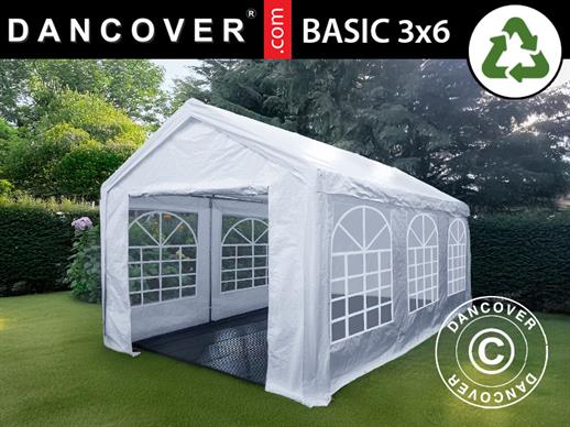 Marquee Basic 3x6 m PE 500, White Marquee Basic 3x6 m PE 500, White