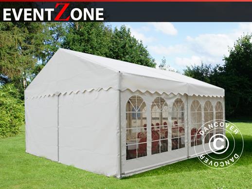 Tendone per feste EventZone EventZone 6x6 m Professionale PVC, Bianco