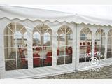 Tente de réception Professionnelle EventZone 6x15m PVC, Blanc