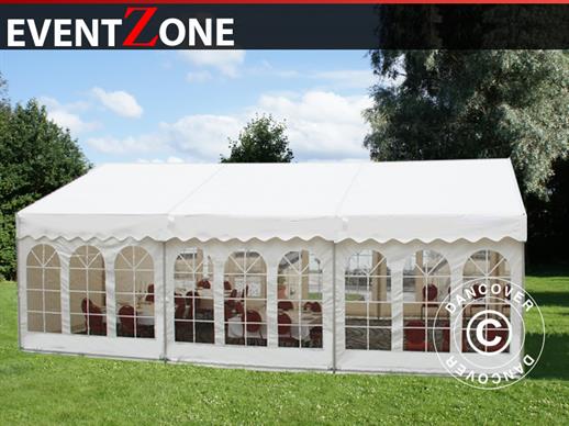 Tendone per feste Professionale EventZone 6x9m PVC, Bianco