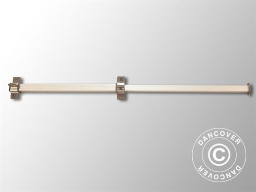 Complete dakpaal 1,55m, Grijze fitting